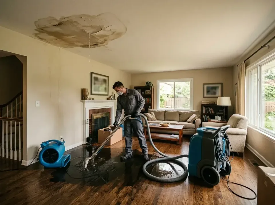 attic-pipe-burst-ceiling-drip-008 — frequently asked questions, Water Damage Restoration & Carpet Care in India Hook, SC